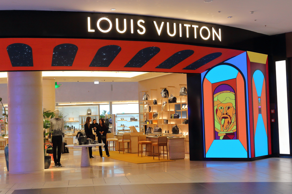 Louis Vuitton Roma Fiumicino store, Italy